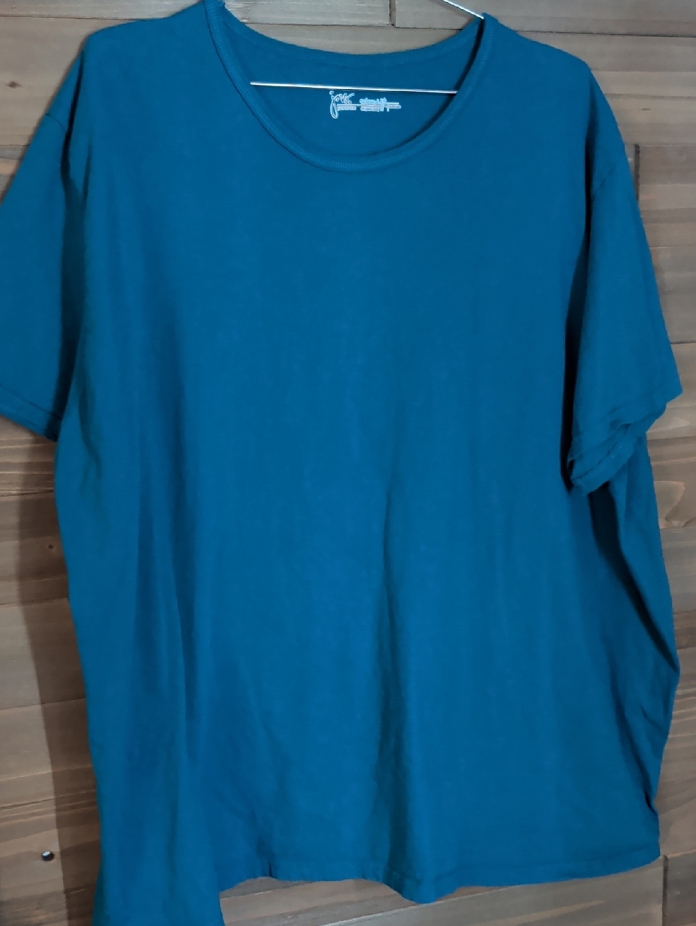 Just My Size Men's Crew Neck T‑Shirt in Teal